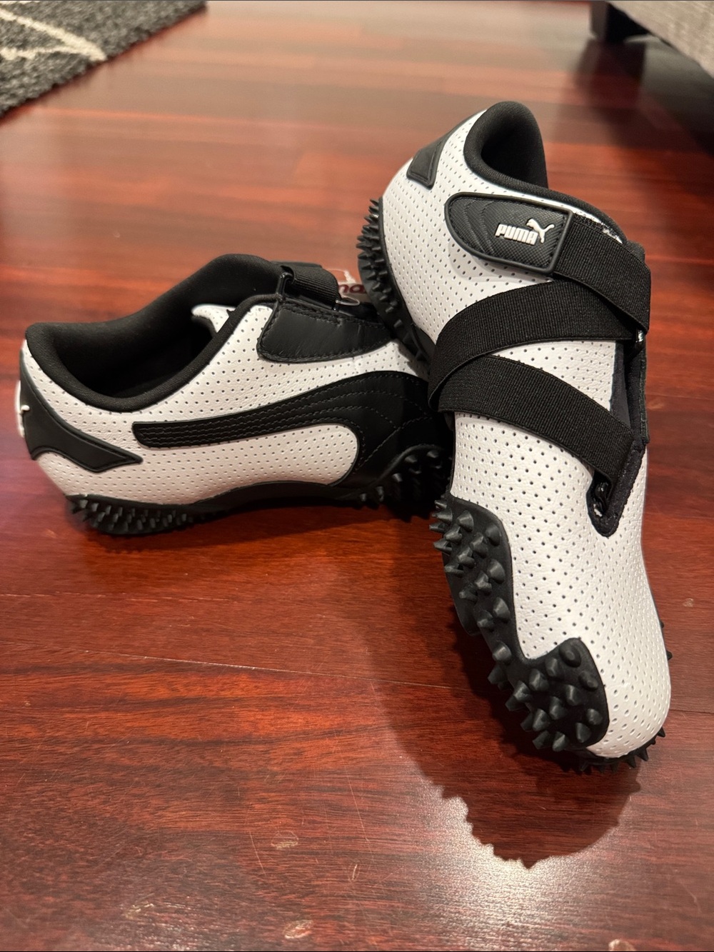Puma Ortholite Mostro OG Prime White and Black Athletic Sneakers